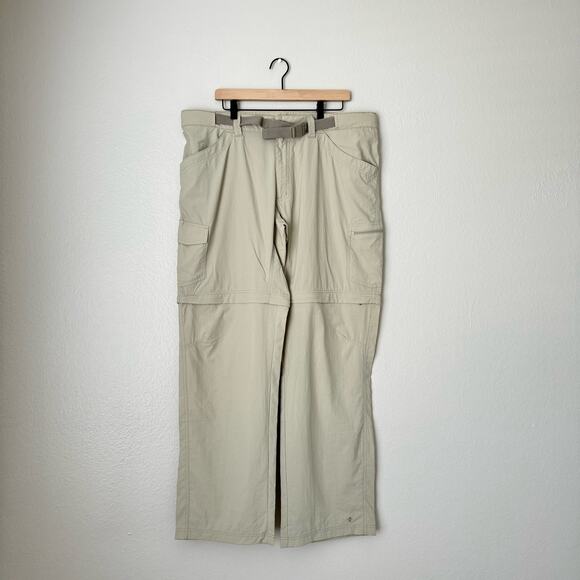 Columbia Mens Omni-Wick Nylon Convertible Cargo Pants Outdoor Hike Size 40 x 34 - Picture 1 of 8
